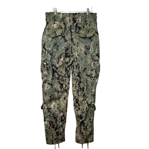 US Navy NWU Working Uniform Type III Trouser AOR2 Digital Camouflage 33 Regular - Picture 2 of 11